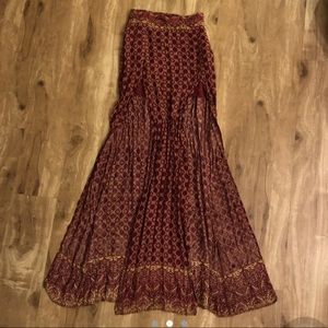 ISO Honey Punch Maxi Skirt